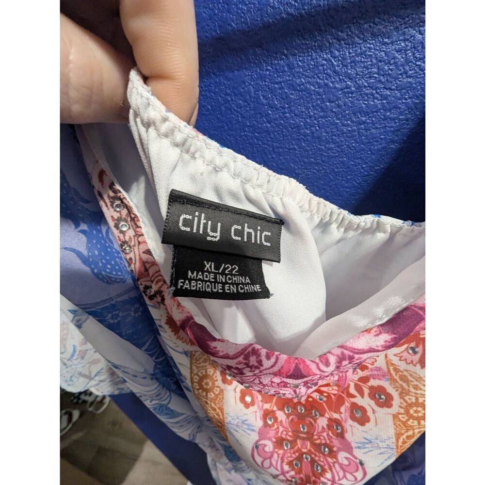 City Chic Playsuit Romper - Clove Cold Shoulder - Picture 6 of 8